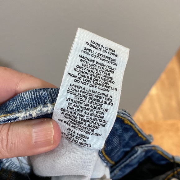 Avec Les Filles High Waisted Mom Jeans Distressed Raw Hems - Picture 10 of 10